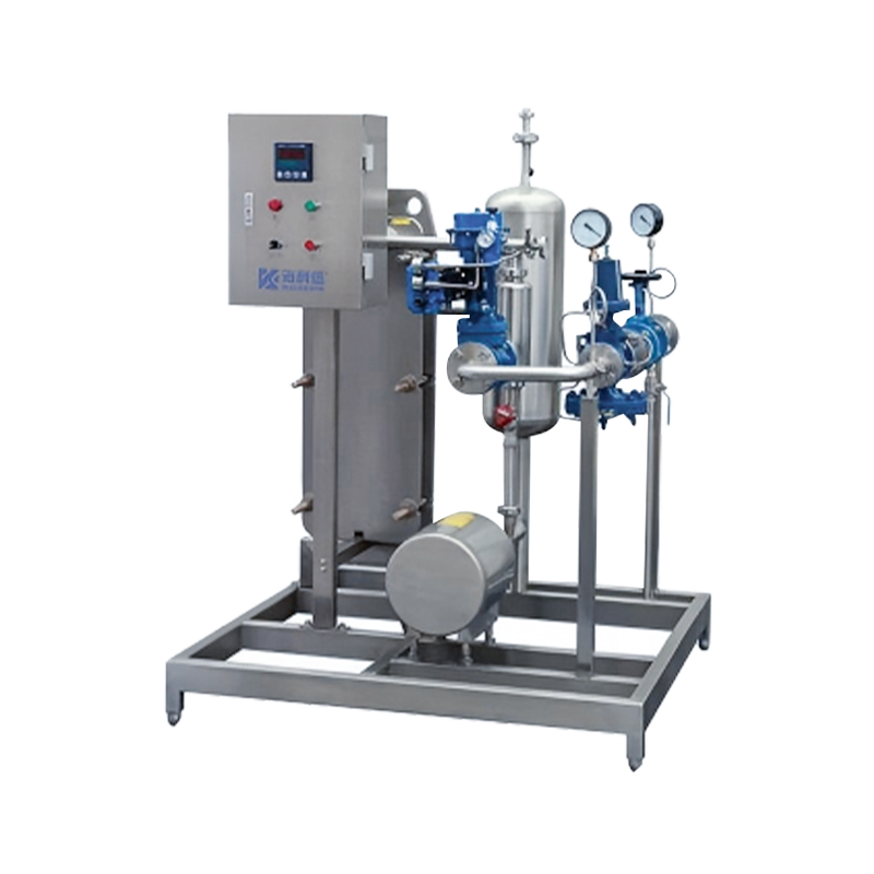 Unidade completa de pasteurização por placas